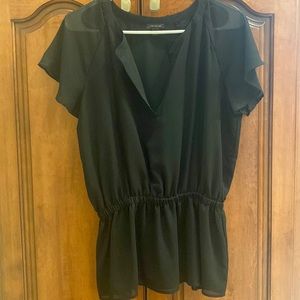 Ann Taylor peplum blouse